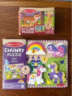 Melissa & Doug Wood Puzzles