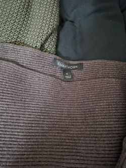 41 Harthorne Dark Grey Sweater