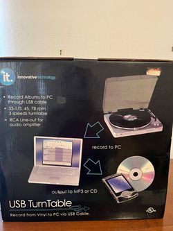 it USB Turntable brand new in the box