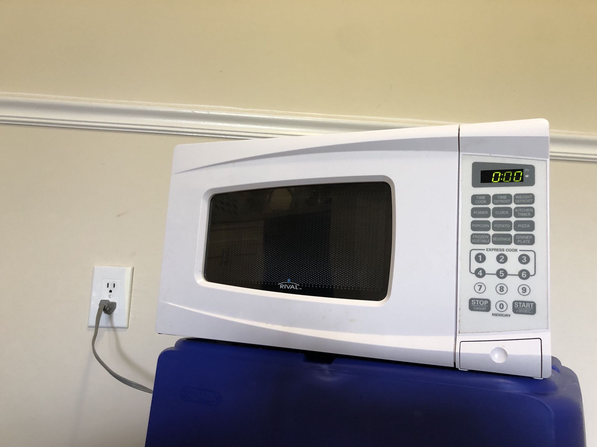 FIRE SALE small microwave oven