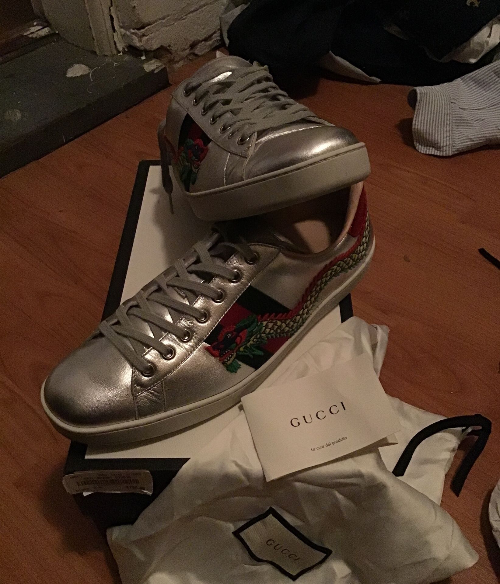 Gucci Ace Men sz 10 UK