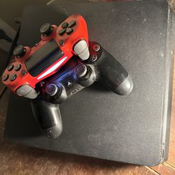 PS4 With 2  Controllers 