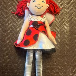 2009 Manhattan Toy Groovy Girls Lana Ladybug 13" plush 