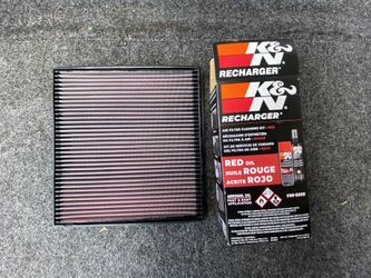 K&N Air Filter w/ Cleaner