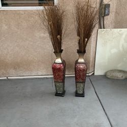 Par De Maceteros De Decoración