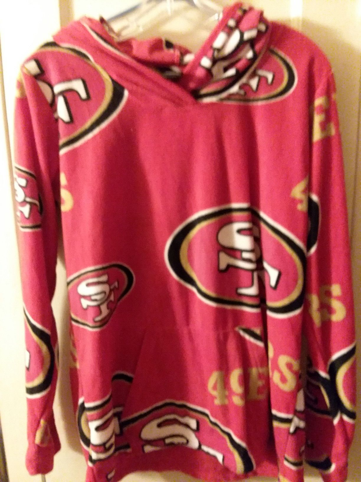 Women's fleece hoodie sz.large.