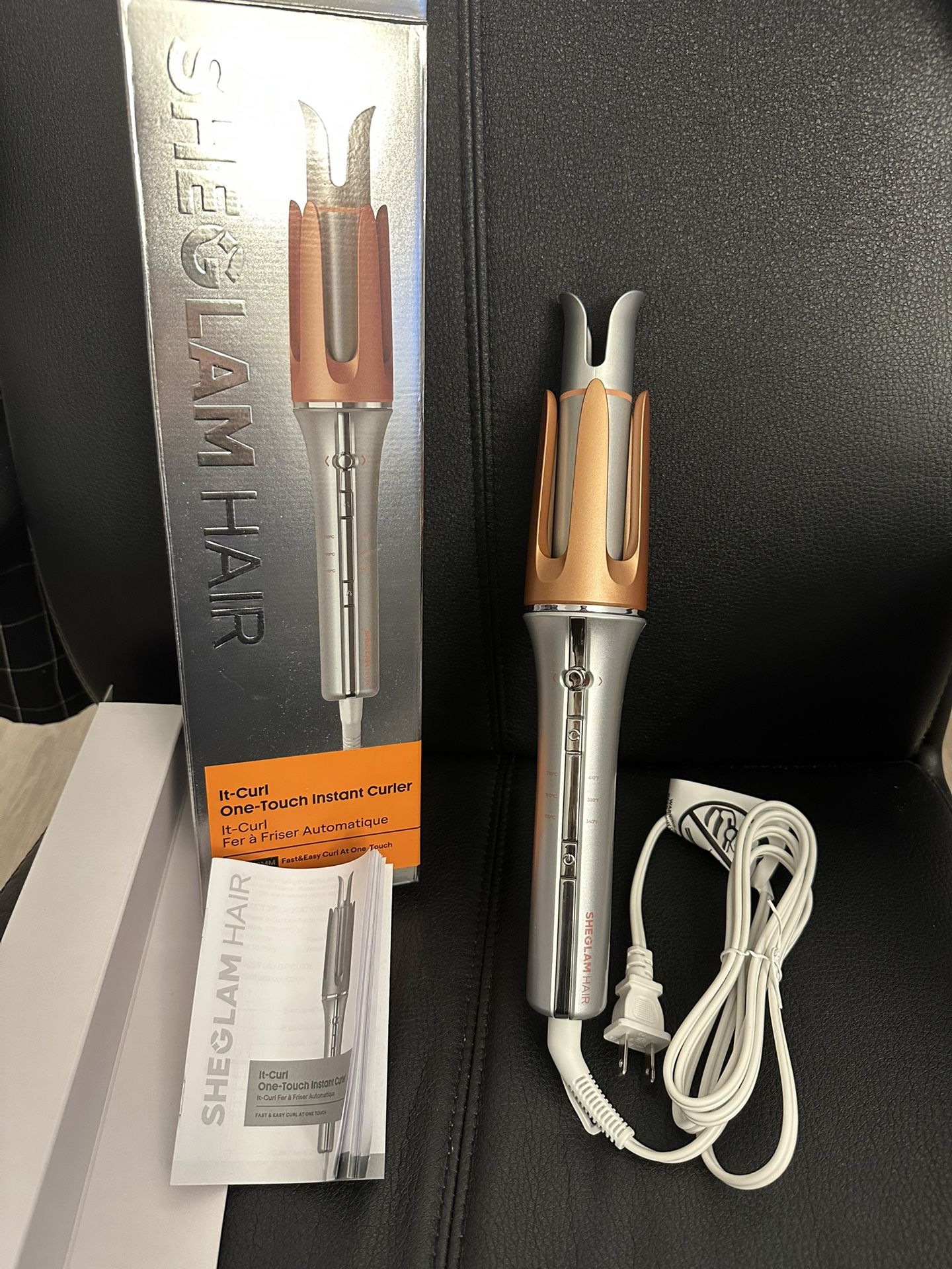 NEW Sheglam Automatic Hair Curler 1.25 Inch