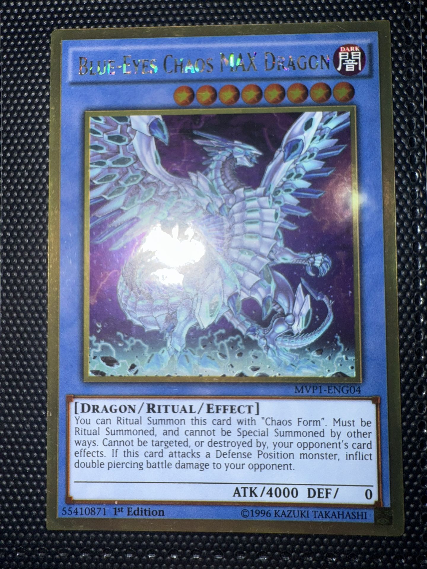 Gold Rare Blue-Eyes Chaos MAX Dragon