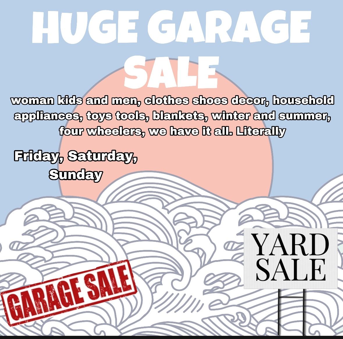 Huge Garage Sell!!!!