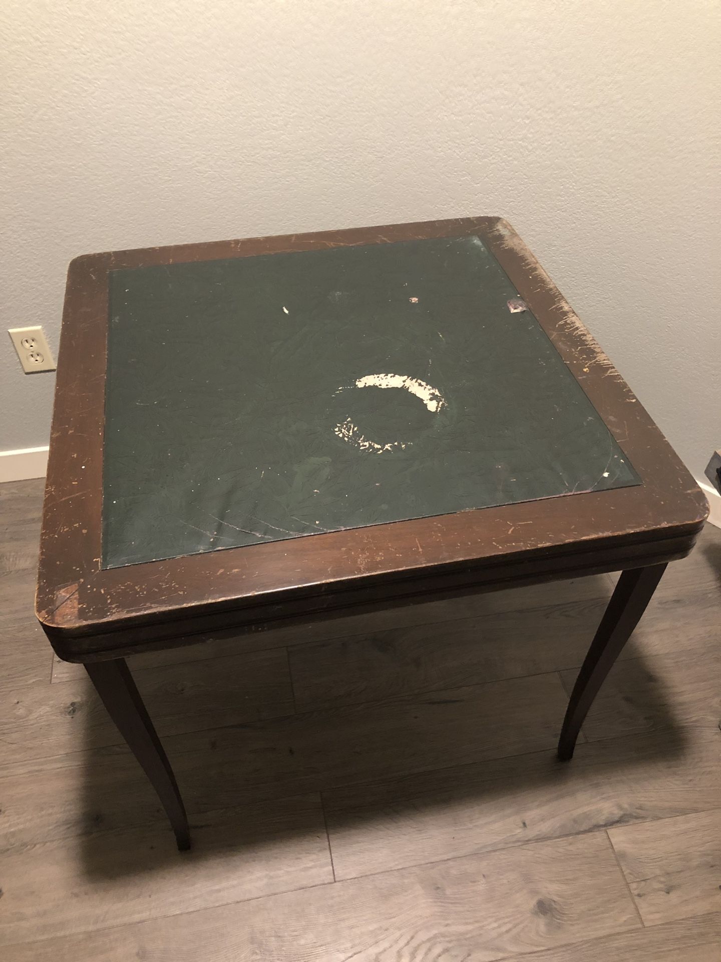 Two vintage card tables from the 1960’s