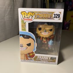 Funko Pop! One Piece - Franky #329 Silver Nose (Vaulted) JJL 190918