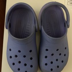 Purple Kids Crocs Size 4