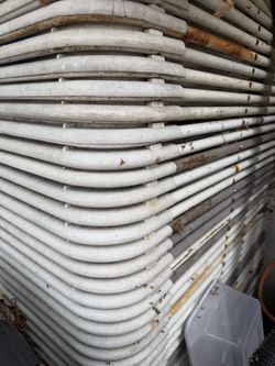 Plastic chairs