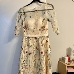 3D Floral Dress