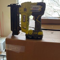 Finishing ryobi gun without charger
