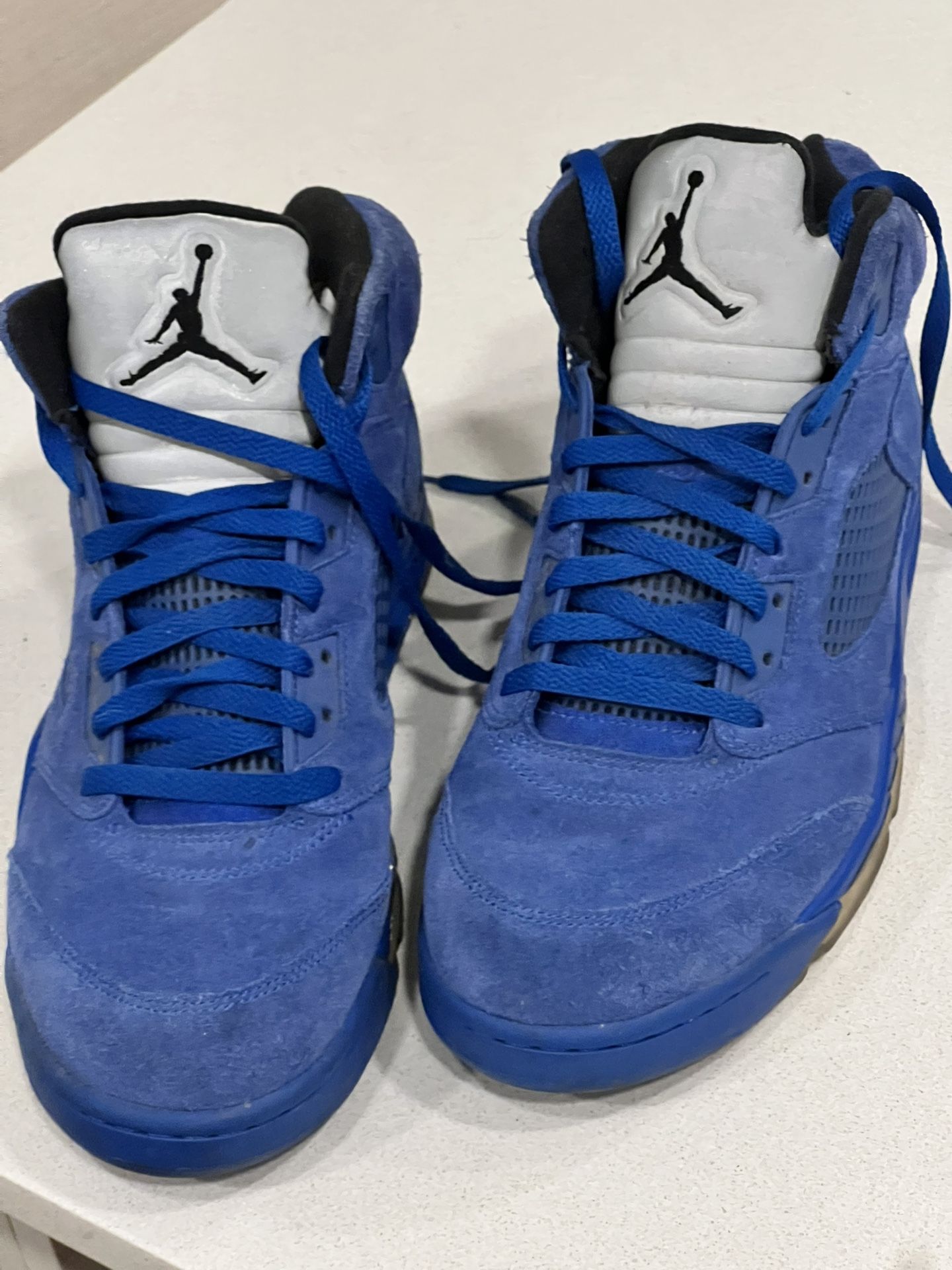 Air Jordan 5 Retro Blue Suede Size 11