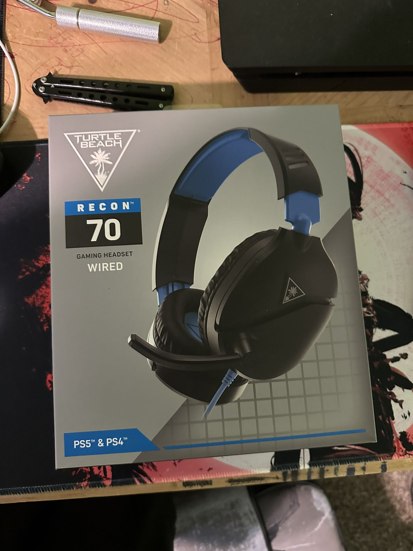Ps5/ps4 Headset And Two Games 