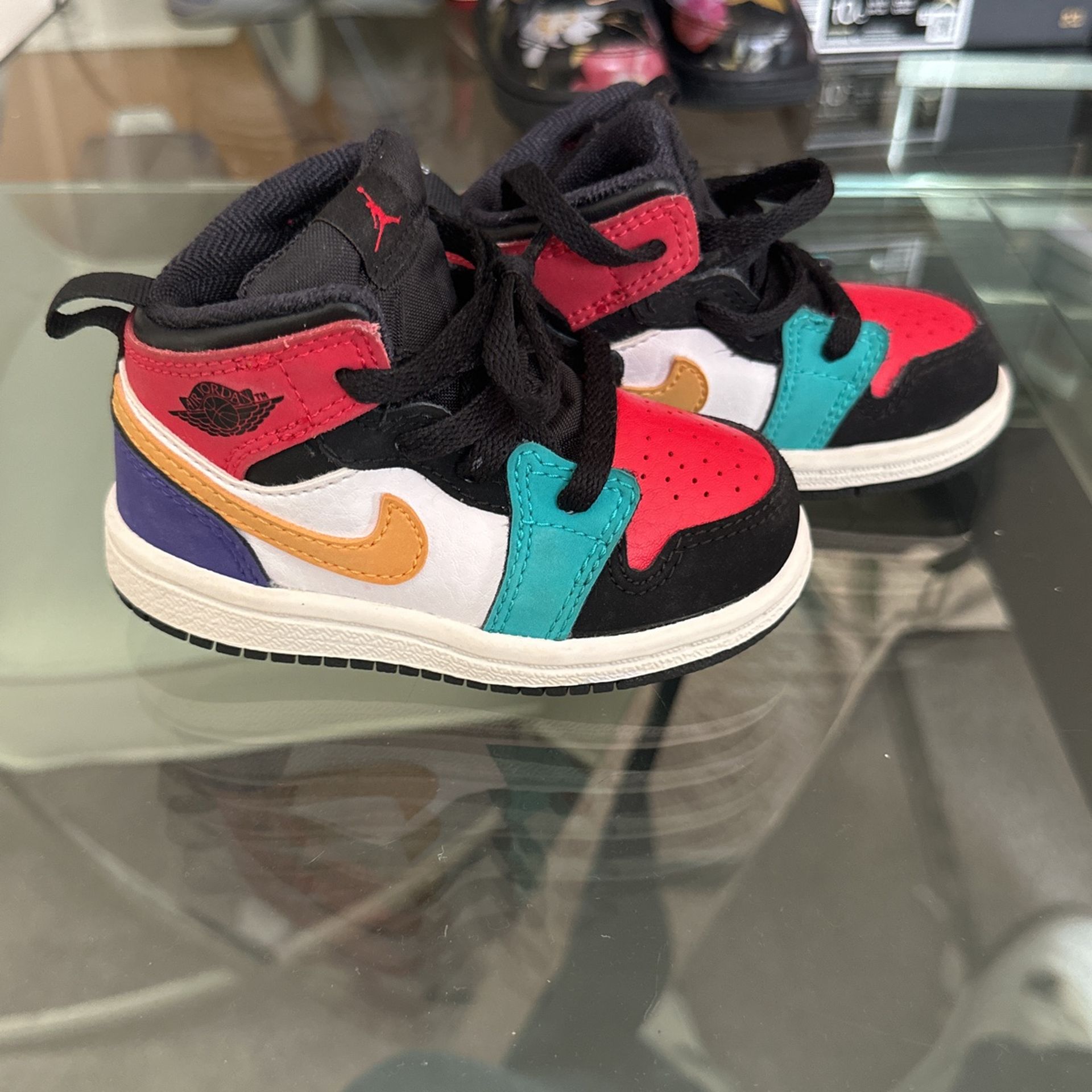 Air Jordan 1 Mid TD Multicolor (640735-125)