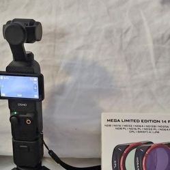 DJI Osmo pocket 3 W/ freewell 14 pack filters
