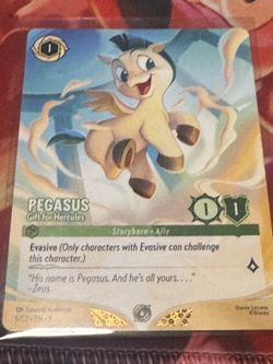 Disney Lorcana Pegasus Promo Non Foil