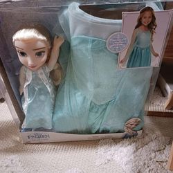 Frozen Doll & Dress