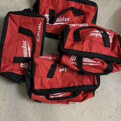 Milwaukee Small And Medium Tool Bag New Price Firm $15-20 Each
