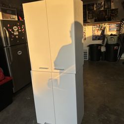 cabinets (white)