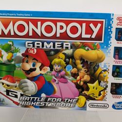 Monopoly Gamer Edition Board Game Nintendo Hasbro New