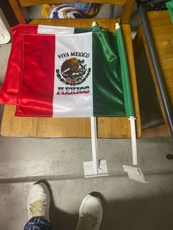 Car window Mexican 🇲🇽 flag