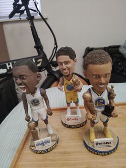 Warriors bobbleheads