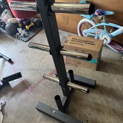 Olympic Barbell Plate Rack