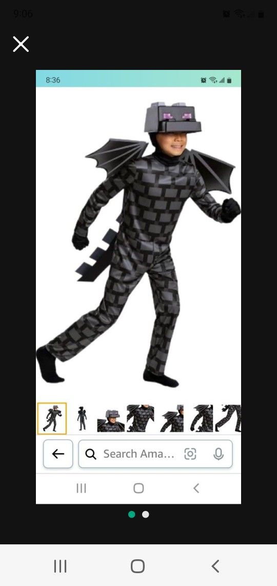Minecraft Deluxe Ender Dragon Costume