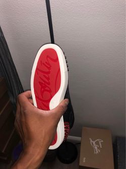 Red & Black Red Bottoms size 12