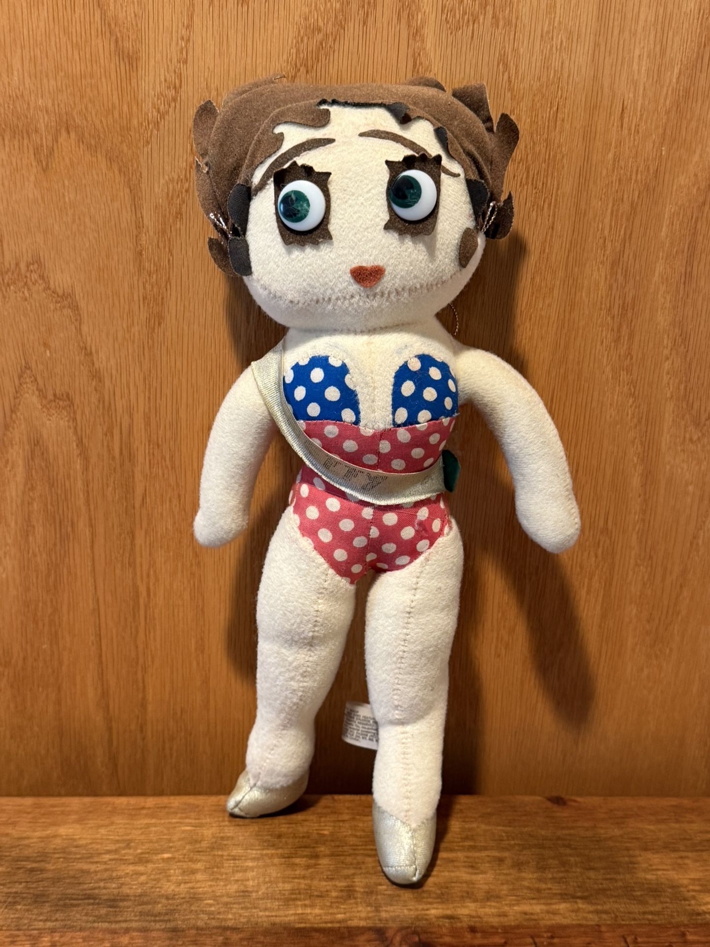 Vintage 1989 Ace Novelty Betty Boop Cloth Doll Swimsuit edition