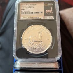 2017 South Africa Proof Krugerrand 1 Oz Coin