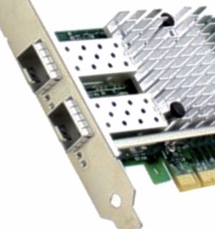 AddOn 10Gbs Dual SFP+ NIC f/Solarflare - SFN5162F-AO - Host Interface PCIe Express x8.
