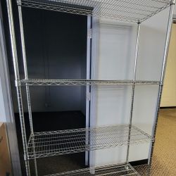 Heavy Duty Metal Shelves with wheels