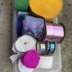 Gift Wrapping, Holiday Bags Ribbon Etc. 