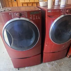 Kenmore Elite Washer And Dryer With Pedestals