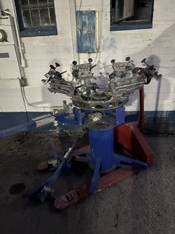 Hopkins /BWM manual Screen Printing Press 