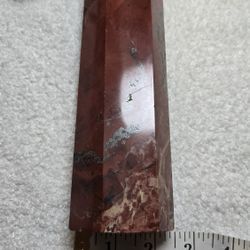 Red Jasper, Tower, Crystal