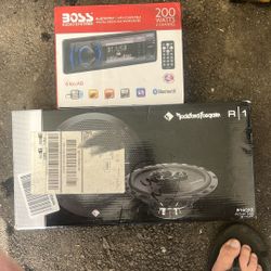 Boss Audio Radio Rockford Fosgate Speakers 