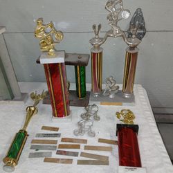 Old BMX MX Trophies 