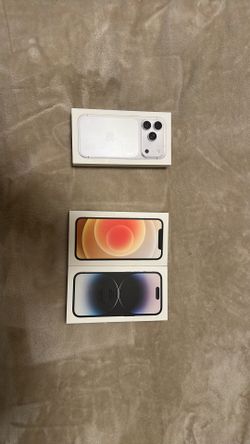 Iphone 17pro(3),iphone 12,iphone14 Pro Empty Boxes