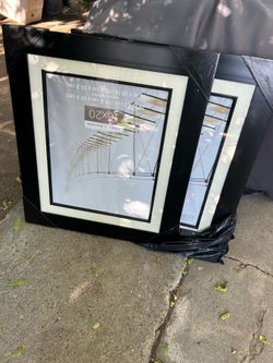 NEW!! Black frames 16x20 $50 for both
