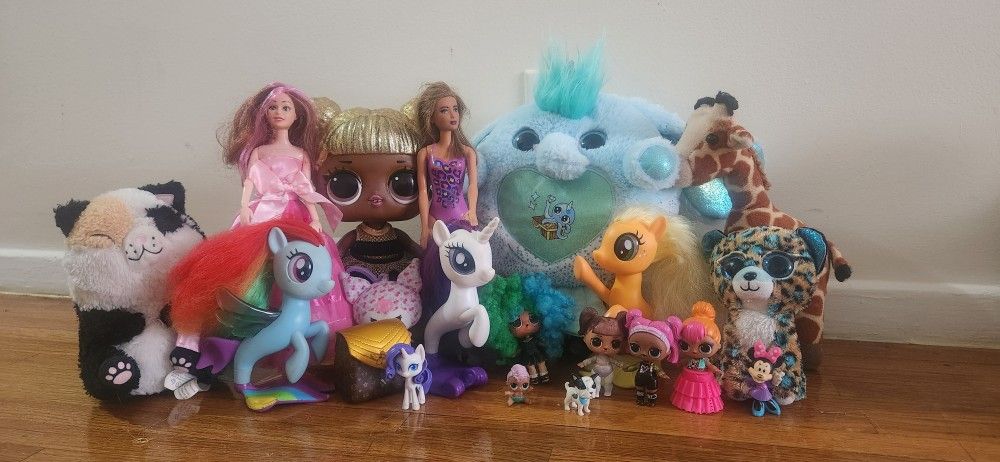 Toys, Dolls, Plush Toys, LOL Dolls, Ponies Etc