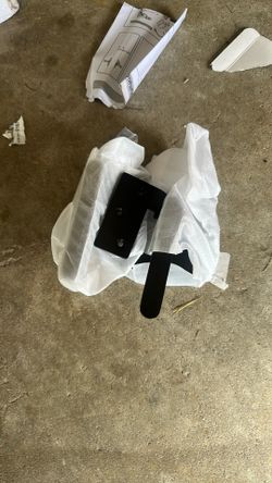 ate Latch Heavy Duty for Wooden Fence, Left Inswing Aluminum Double Side Swinging Door Latch Gate Hardware (Black Finish)