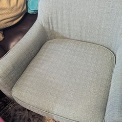 Fabric Armchair and Wingback Armchair 