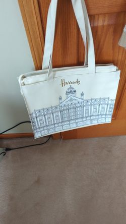 Harrods London Brand Tote Bag