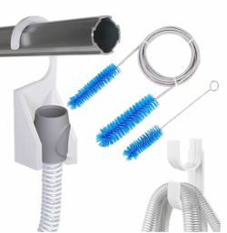 Cpap Tube Cleaning Suit, with Cpap Hose Hook & Mask Hook & Hose Brush - Fits for Standard15-22mm Diameter Tubing